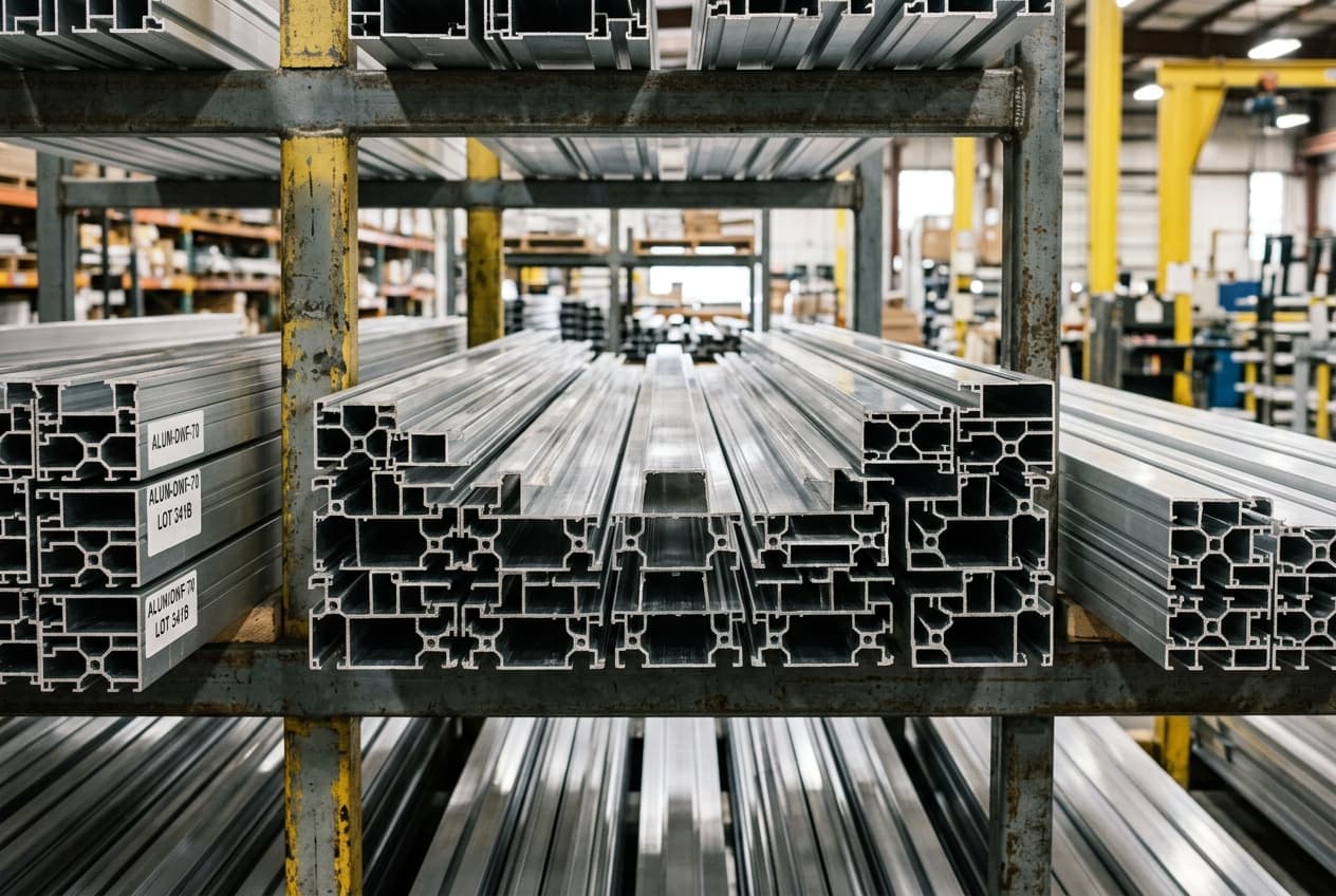 Aluminium Door and window sections