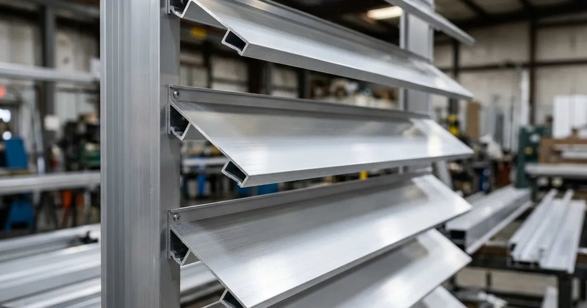 Aluminium Louver Sections for Modern Buildings: Types, Sizing & Facade Guide