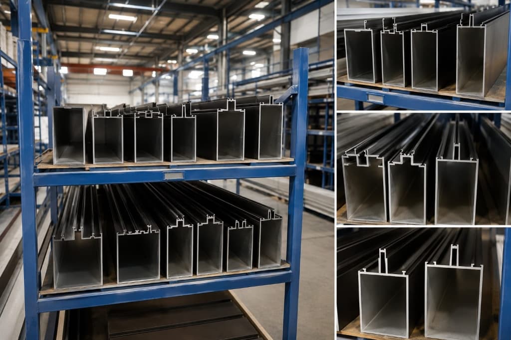 Aluminium Curtain Wall Sections